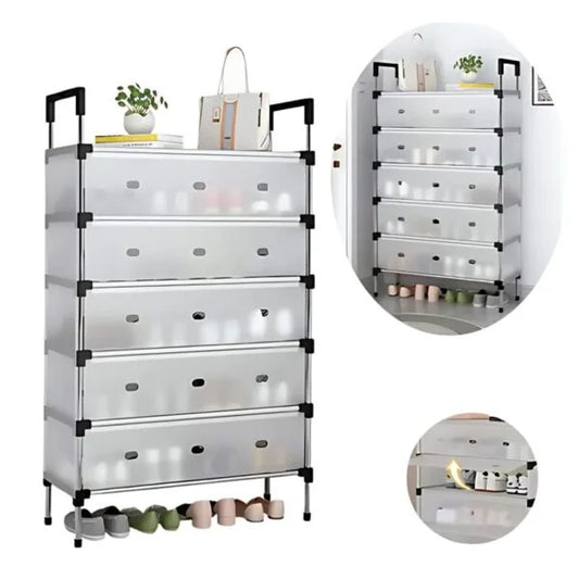 Zapatero Organizador con Tapa 6N